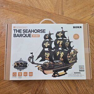 ROKR The Seahorse Barque 3D Wooden Puzzle MCB02
